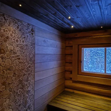 Seaside Log-house 'merehobeda' With Sauna And Hot Tub
