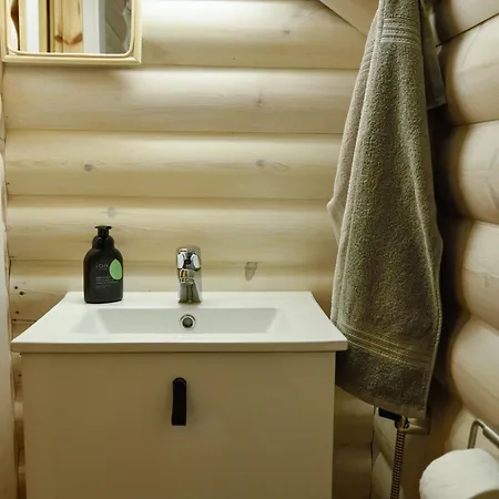 Seaside Log-house 'merehobeda' With Sauna And Hot Tub Holiday home *