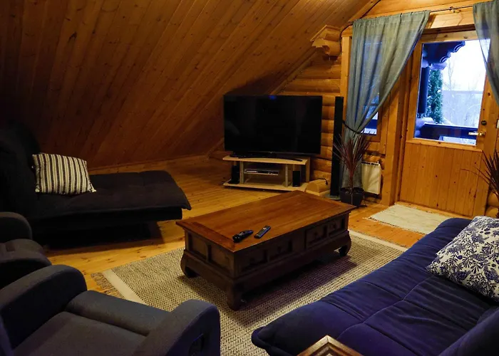 Seaside Log-house 'merehobeda' With Sauna And Hot Tub Дом отдыха