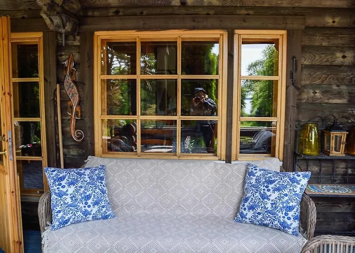 Seaside Log-house 'merehobeda' With Sauna And Hot Tub Дом отдыха